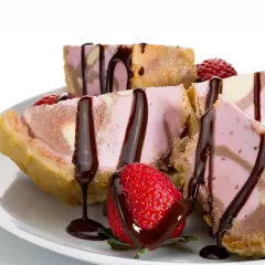 Promoción de helado frito