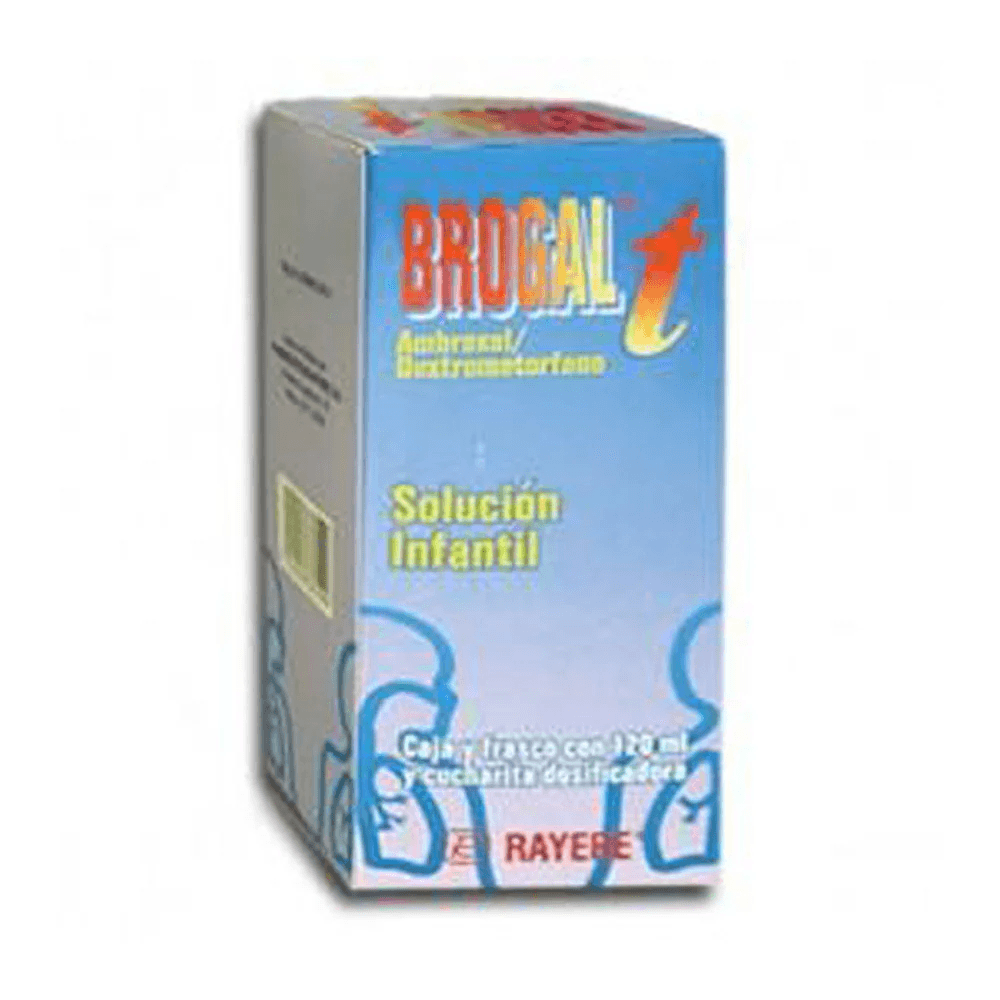 AMBROXOL-DEXTROMETORFANO 150MG/113MG INF SUS 120ML (BROGAL T)