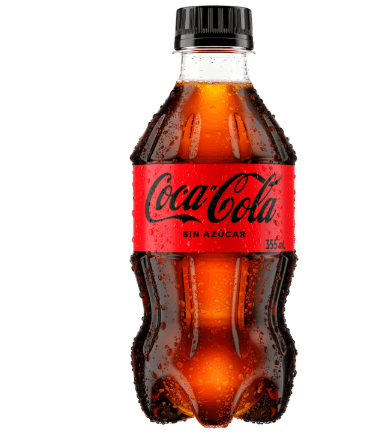 Gaseosa Coca-Cola Zero 355 ml