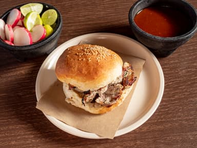 Cemita de Carne Árabe