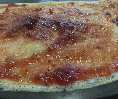 Crepa de Mermelada de Fresa