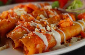 Enchiladas Rojas
