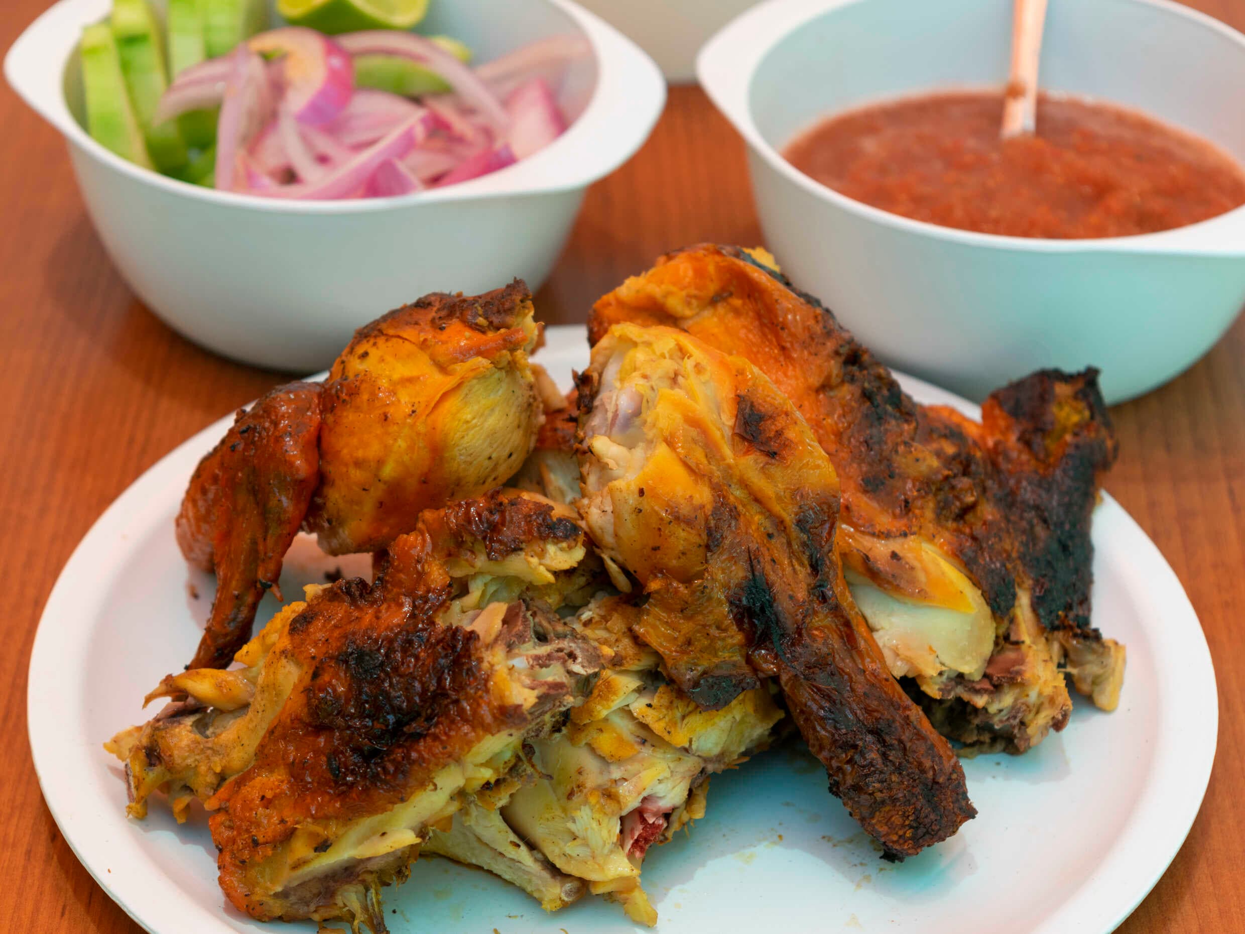 1/2 Pollo Sinaloa Asado al carbon