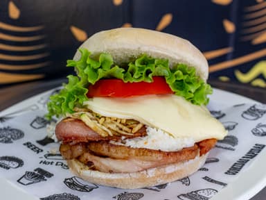 Hamburguesa de Chuleta Ahumada