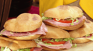 Torta de Milanesa y de Jamón con Huevo