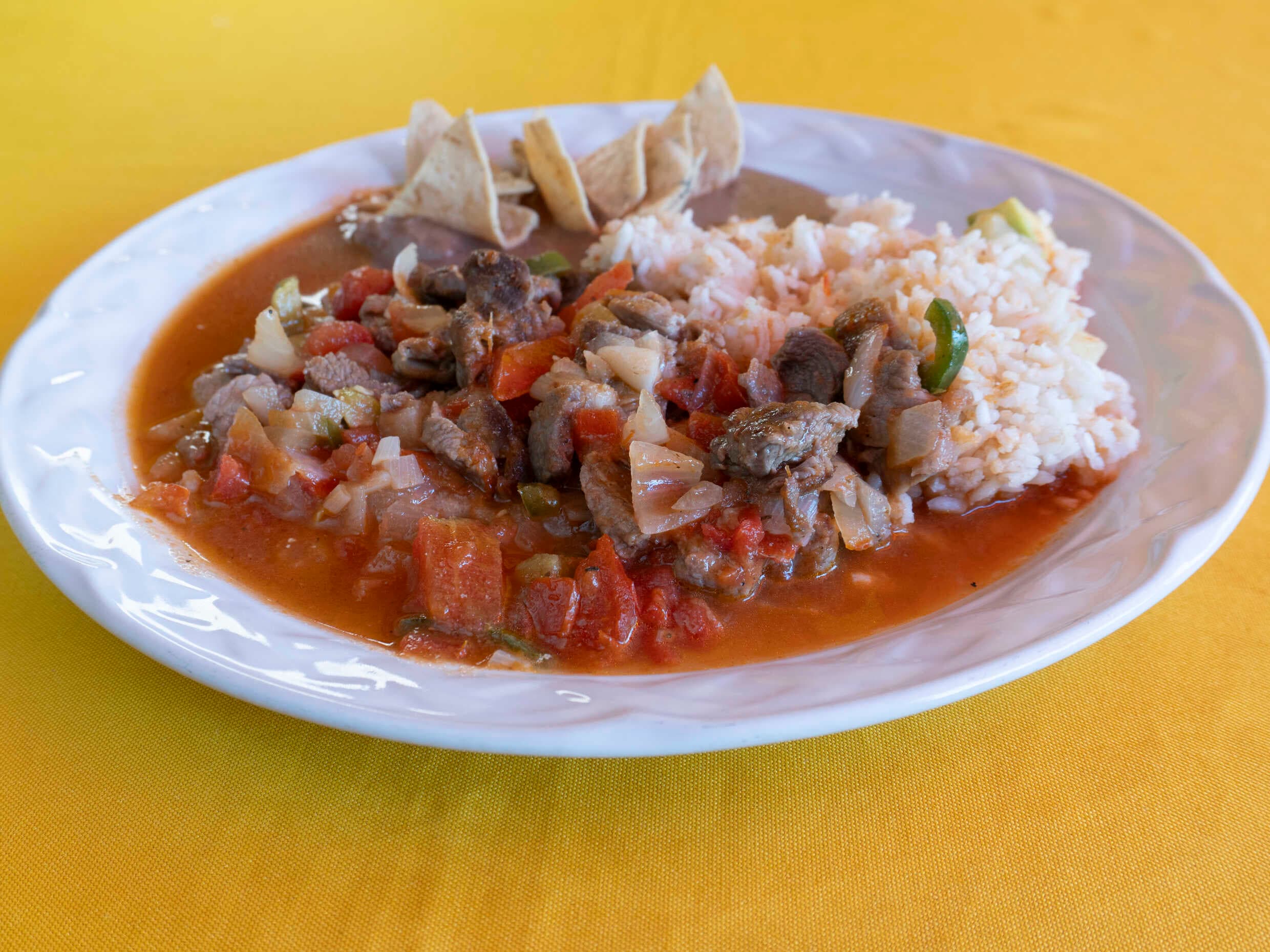 Bistec a la Mexicana