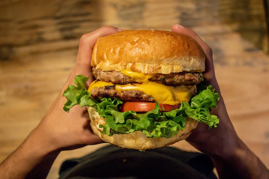Burger Carne de res New York Doble