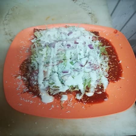 Enchiladas rojas