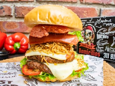 Hamburguesa Perla Negra