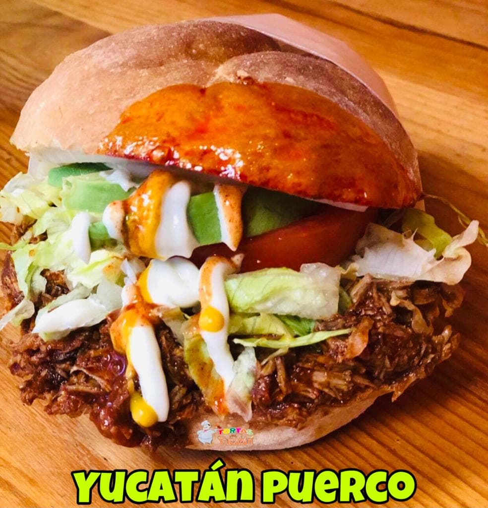 Torta Yucatán Puerco