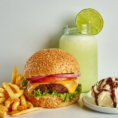 Menú Infantil: Hamburguesa 110 g