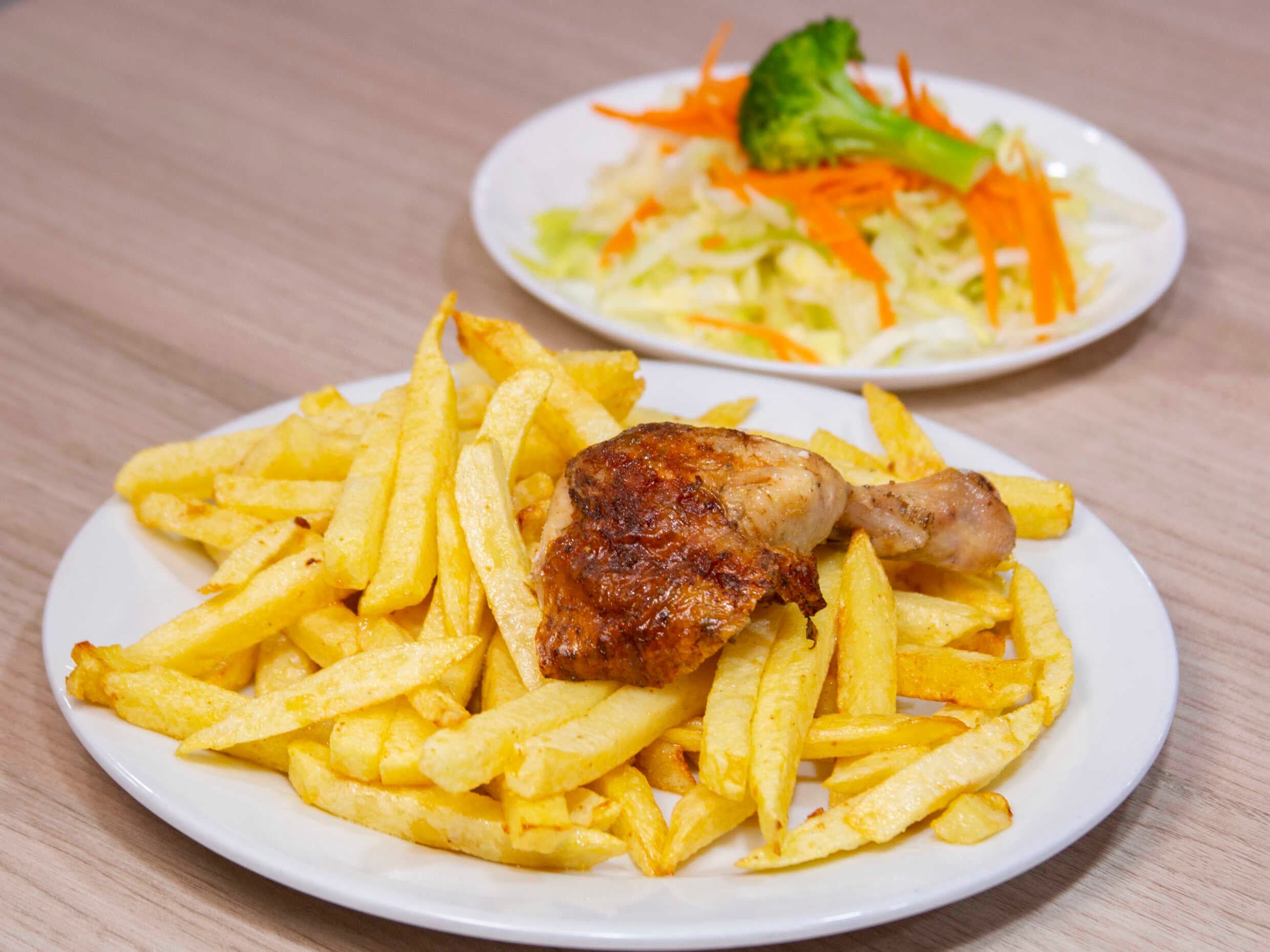 1/8 de Pollo a la Brasa