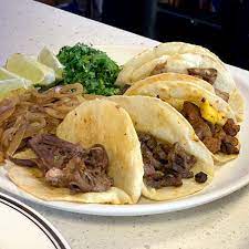 Taco de Fajita con papas