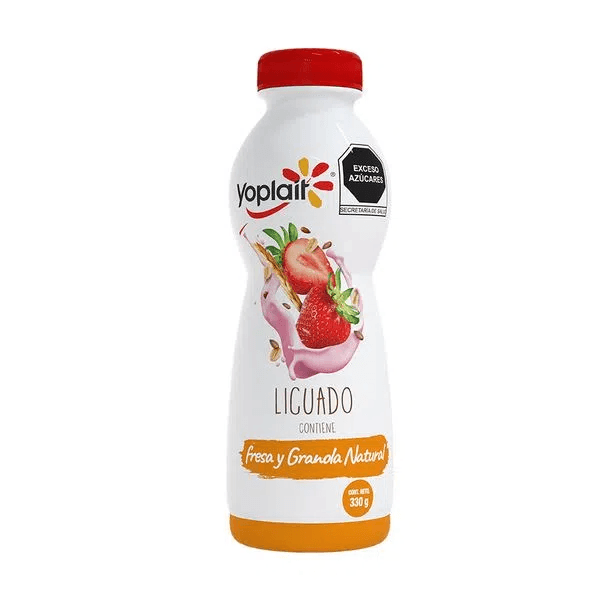 YOPLAIT LICUADO DE FRESA 330GR         .