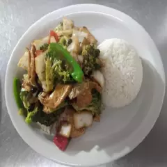 Pechuga de Pollo con Tausi