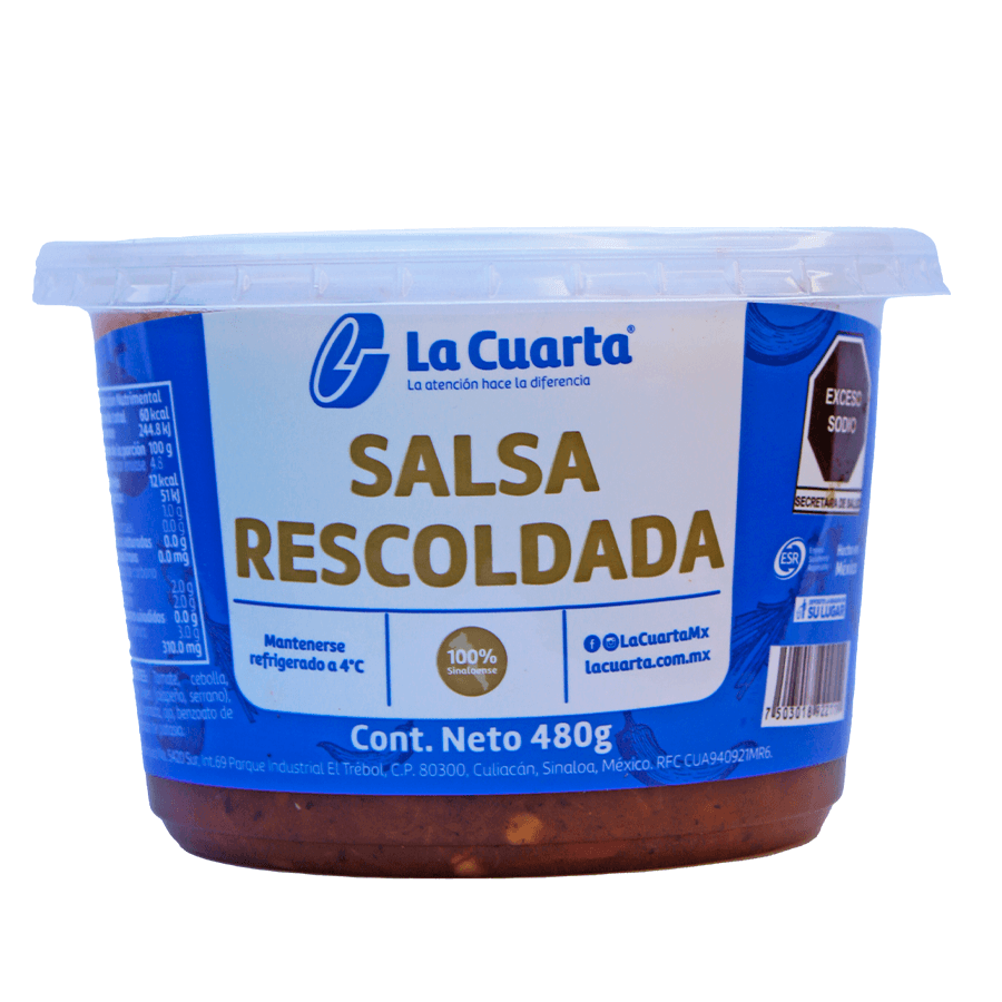 SALSA RESCOLDADA LA CUARTA 480g