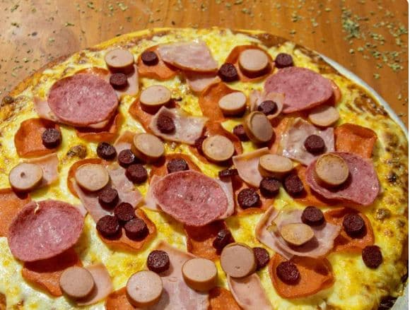 Pizza Cheese Burger