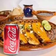 Quesabirrias de Harina + Refresco