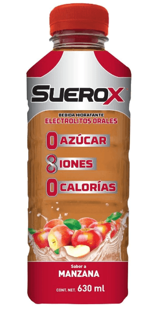 Bebida Hidratante Suerox Manzana 630 ml