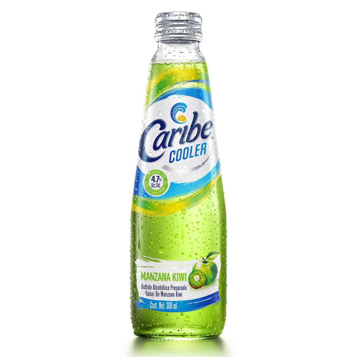 Beb Caribe Cooler Mza Verde/Kiwi 300 Ml