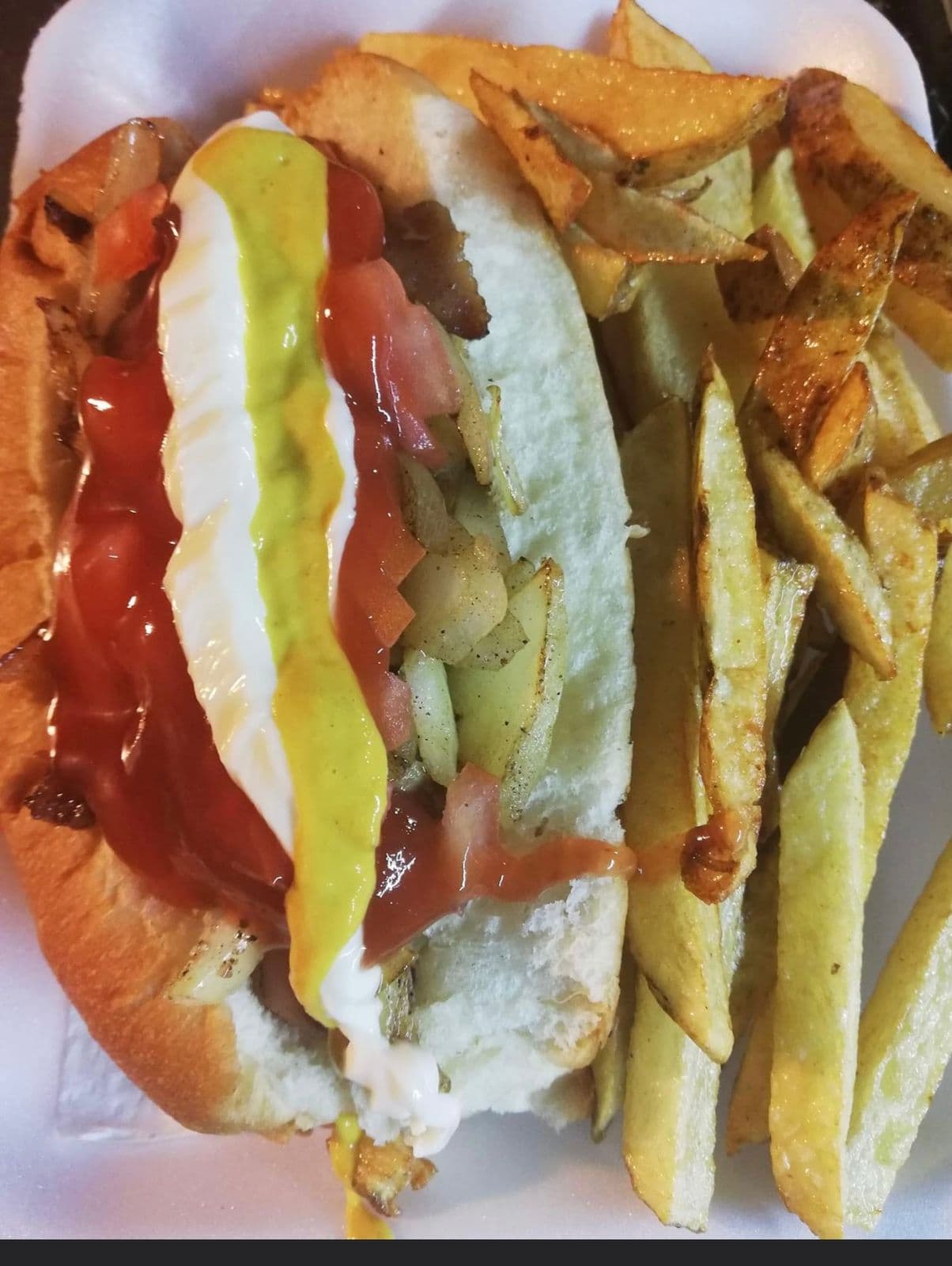 Combo - Hot Dog con Papas