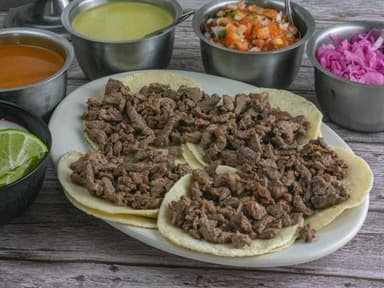 Orden de Tacos Sirloin (5)