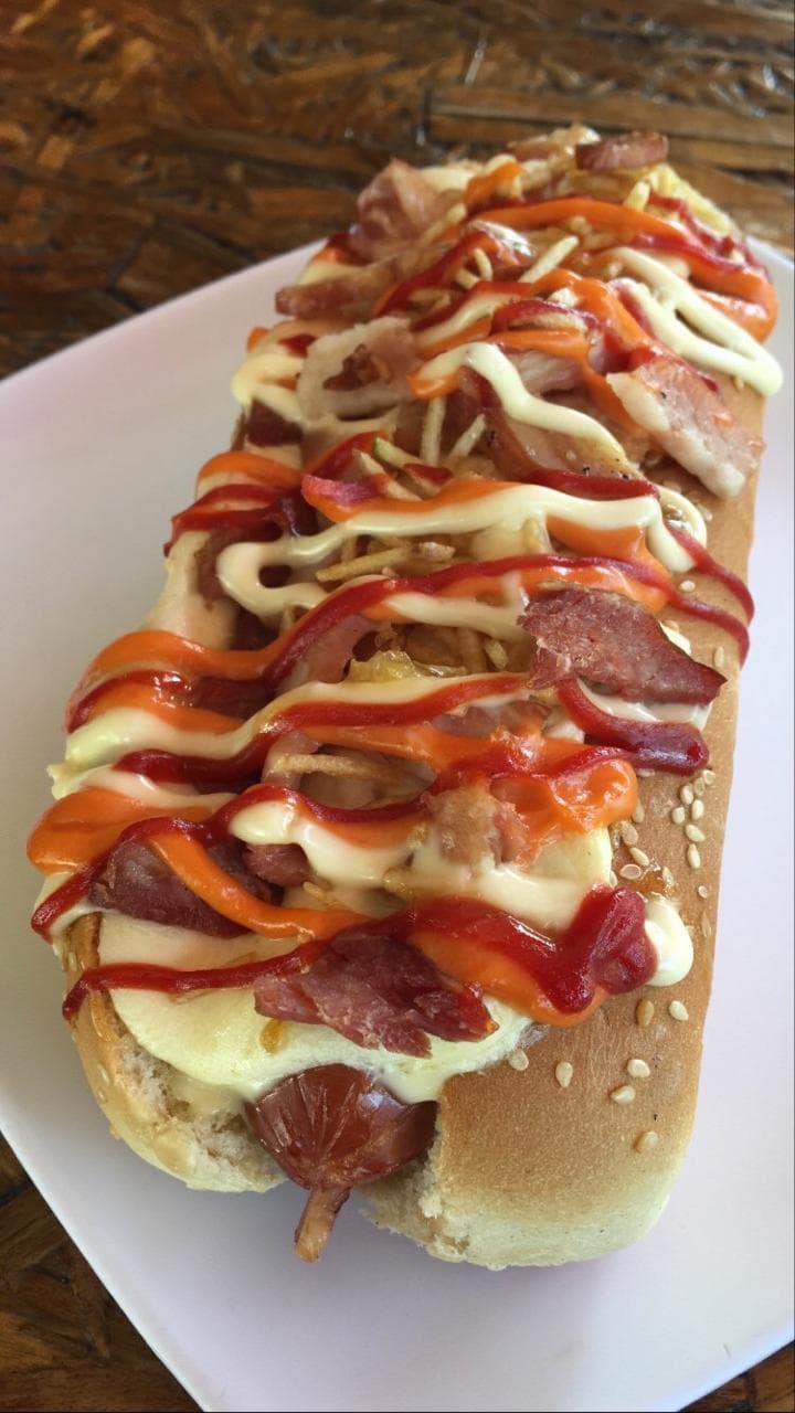 Súper Hot Dog.
