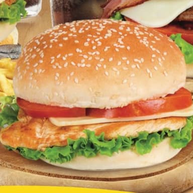 Hamburguesa de Pollo a la Plancha