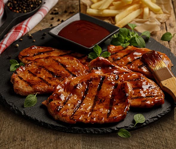 Lomo en Salsa BBQ