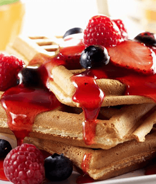 Waffle Mermelada