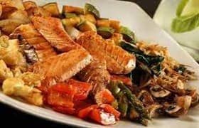Teppanyaki de Salmón