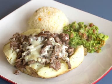 Papa rellena de Carne