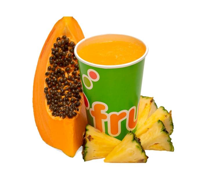 Jugo de Papaya y Piña Mediano 500 ml