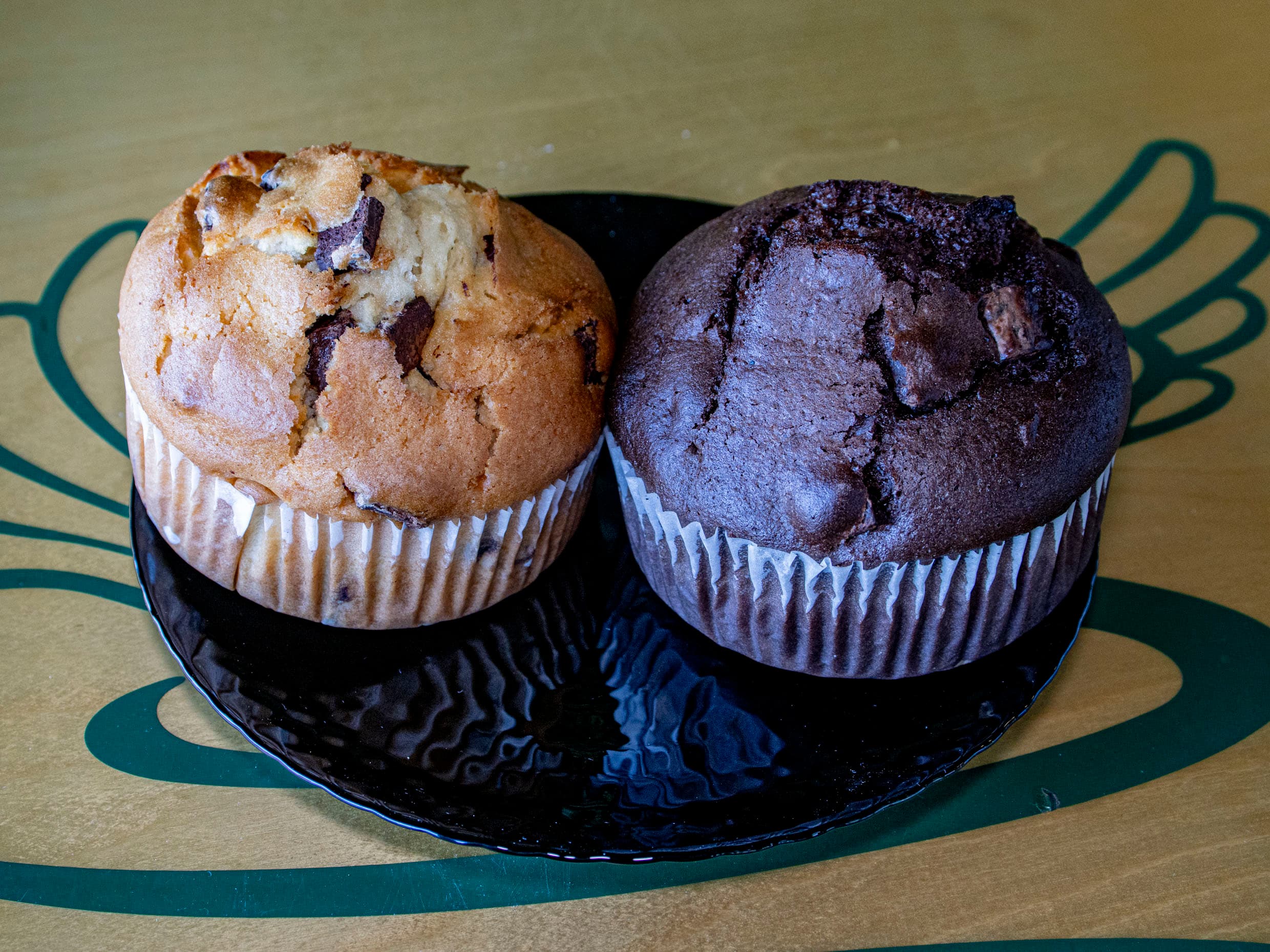 Muffin Vainilla con Chispas de Chocolate