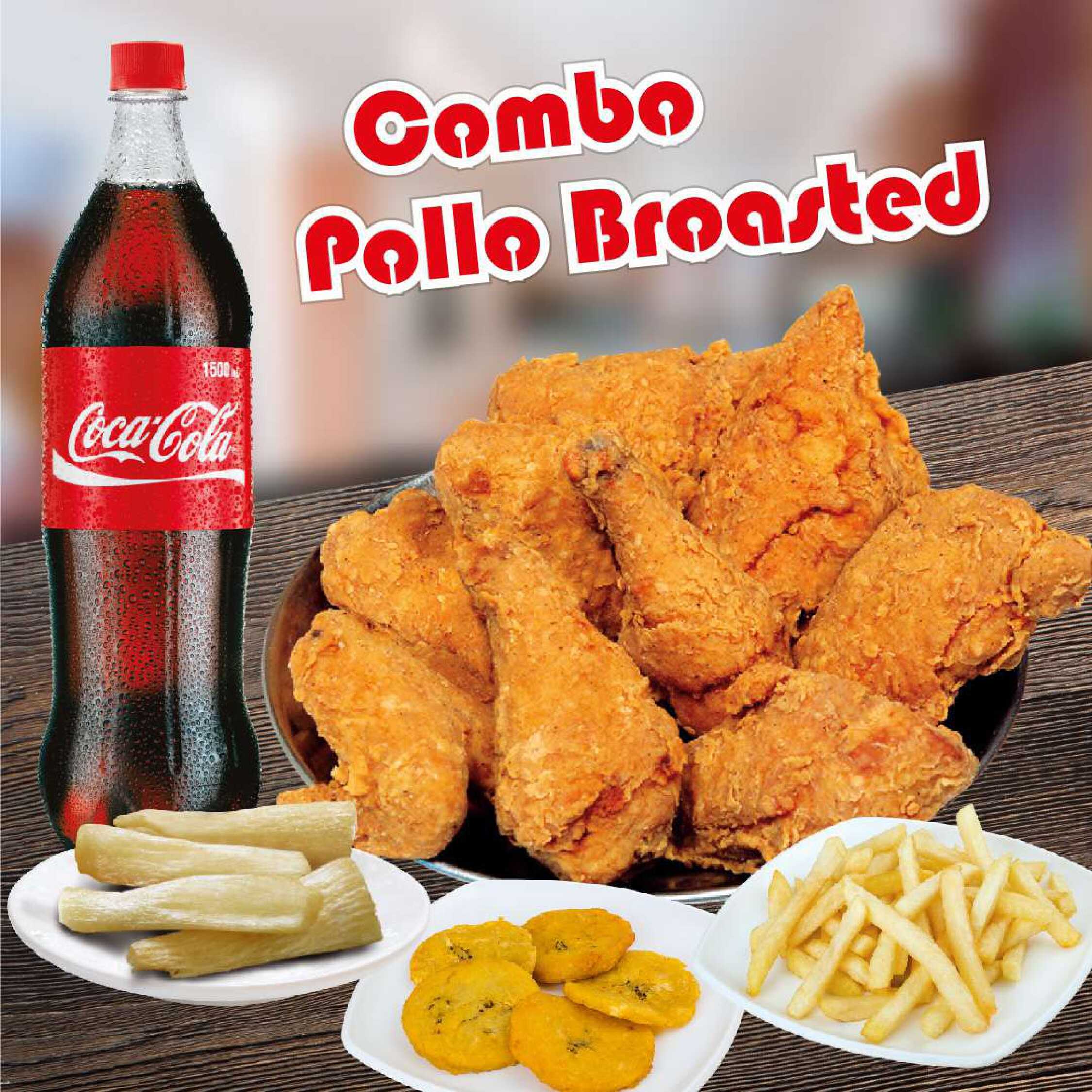 Combo 3  -   1 Bros (Gaseosa 1.5 Lt)