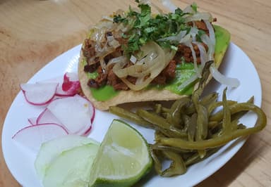 Tostada de tasajo