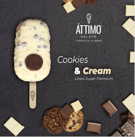 Paleta Cookies and Cream