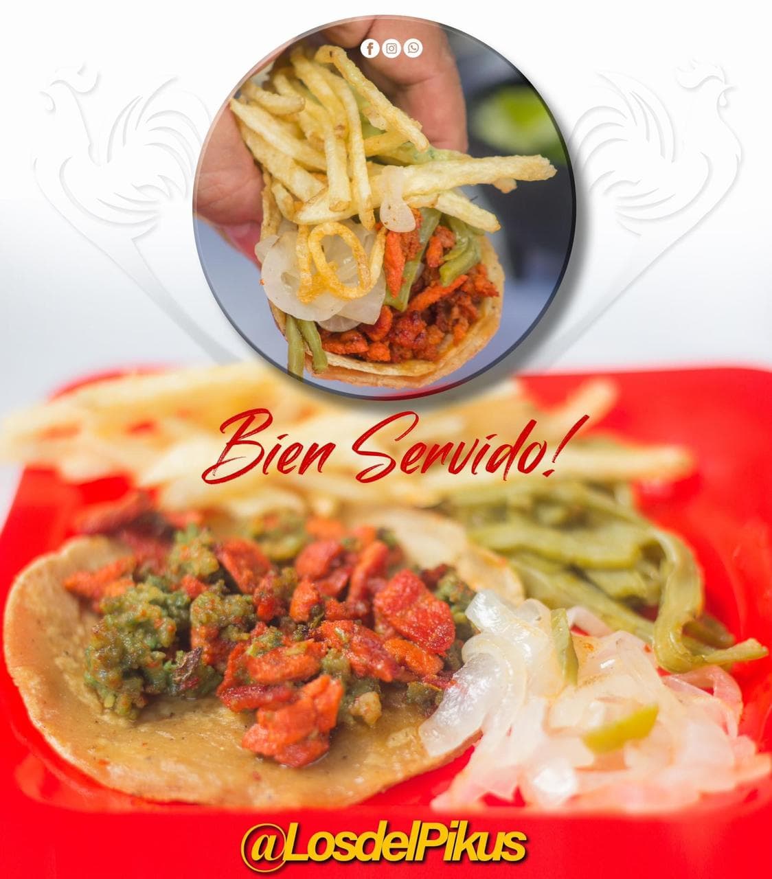 Campechana de Adobada con Chorizo Verde