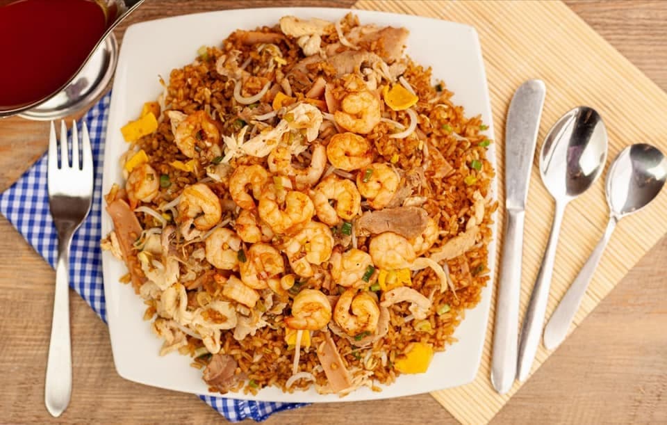 Arroz con Camarones