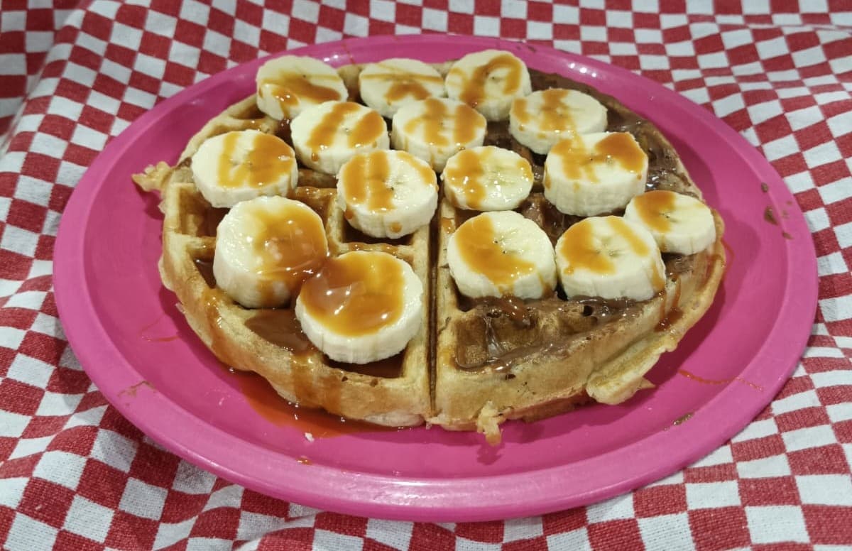 Waffles de Fruta