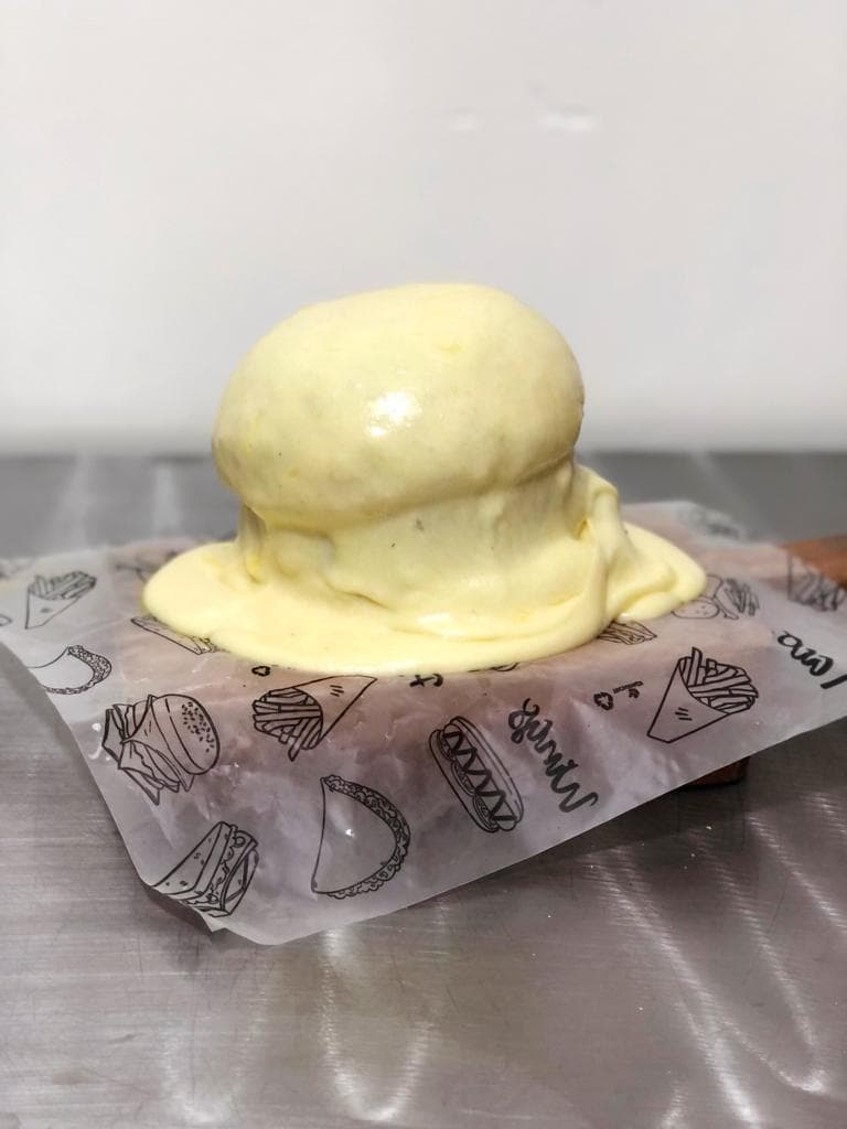 Hamburguesa Polar + Papas.