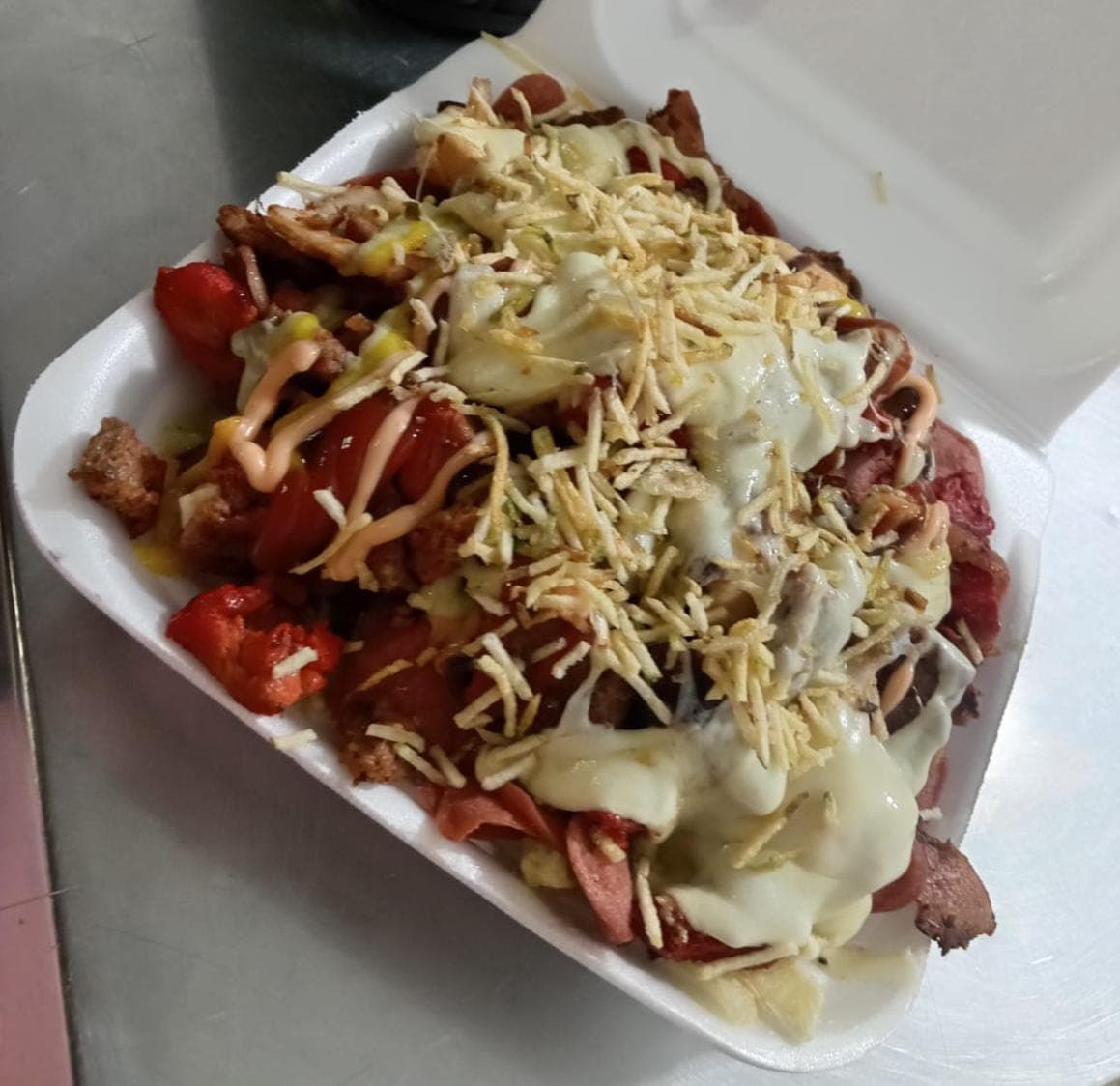 Salchipapa Criolla Especial Personal