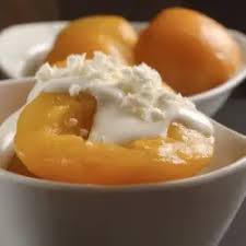 Duraznos con Crema