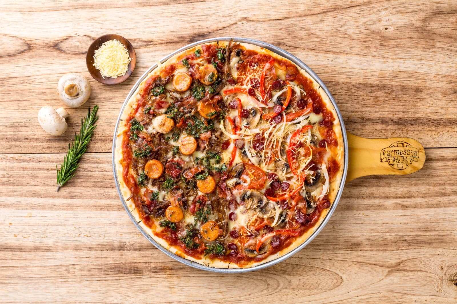 2 x 1 Pizza Medianas