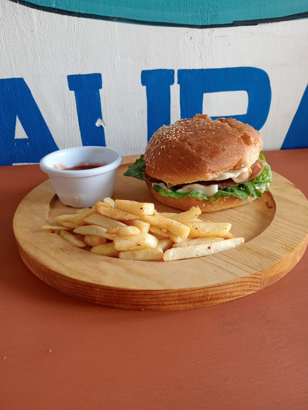 Hamburguesa clásica