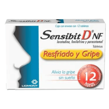 Sensibit D Tabletas NF Caja con 12 Tabletas