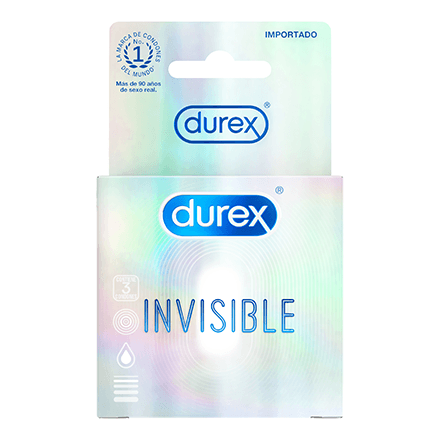 Preservativo Invisible Durex Caja 3 Uds