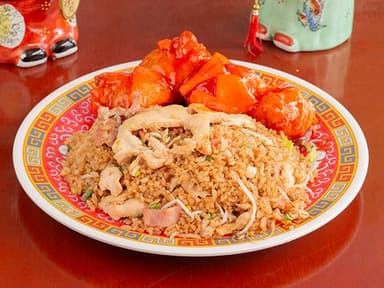 Arroz especial y Agridulce especial (Pequeño)