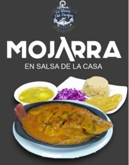 Mojarra en salsa de la casa