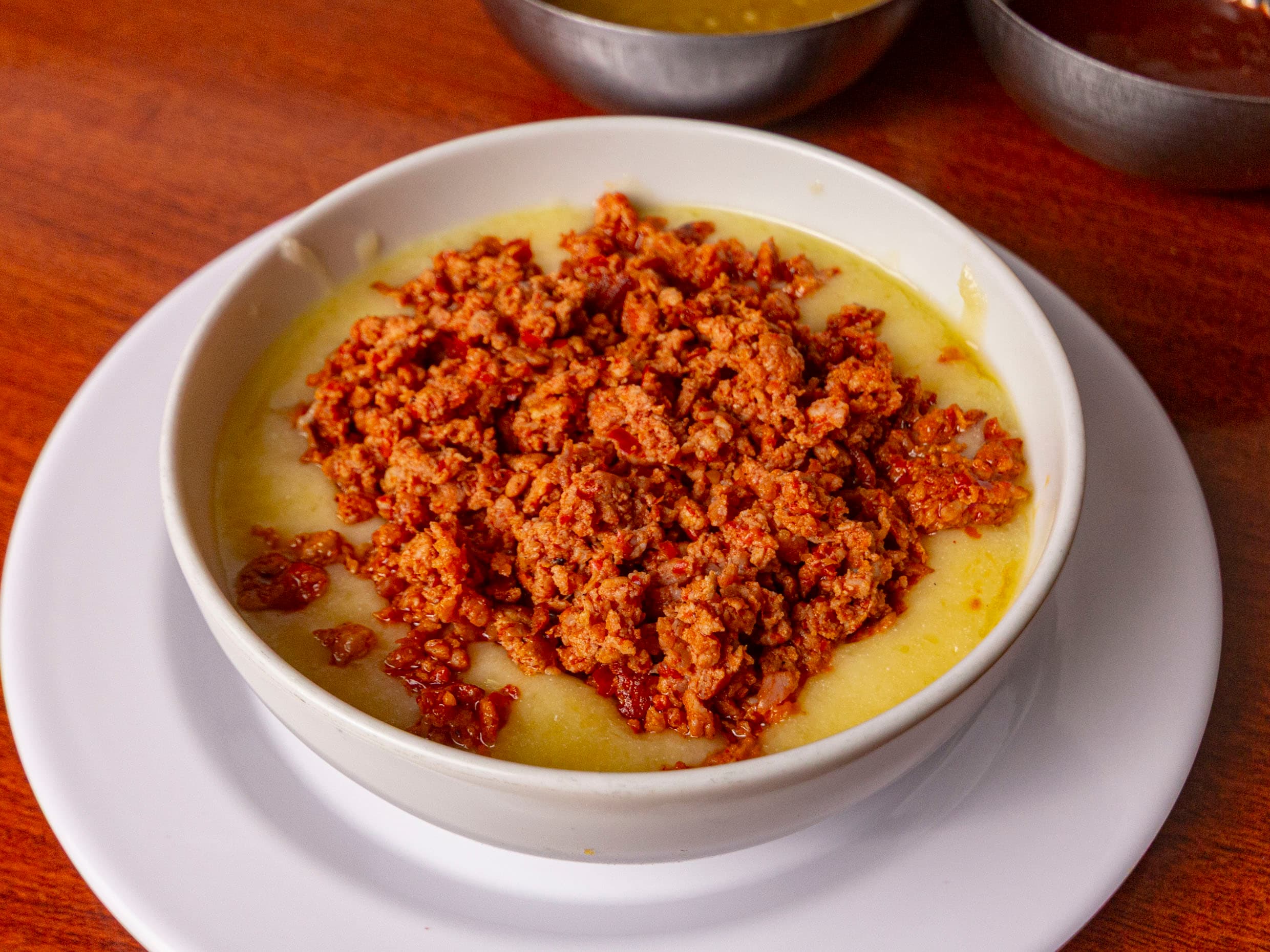 Queso Fundido con Longaniza